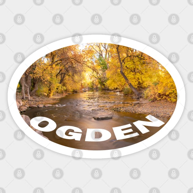 Ogden Utah Sticker by stermitkermit